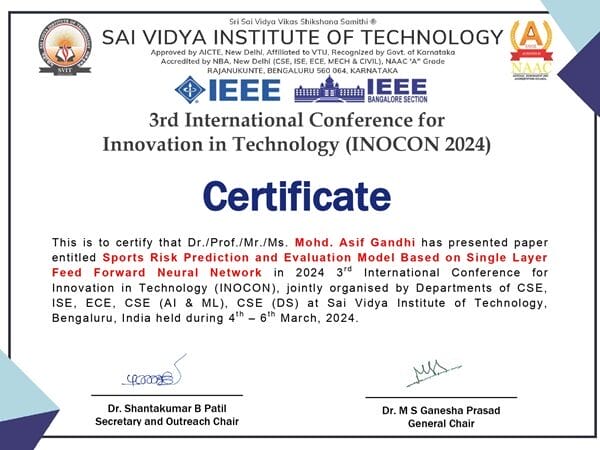 SVIOT IEEE Asif Gandhi